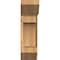 Ekena Millwork Westlake Slat Smooth Bracket w/ Offset Brace, Western Red Cedar, 7 1/2"W x 18"D x 26"H BKT0806X18X26WTL06SWR - alternate 4